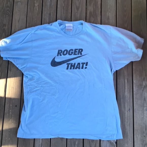 roger that t shirt nike